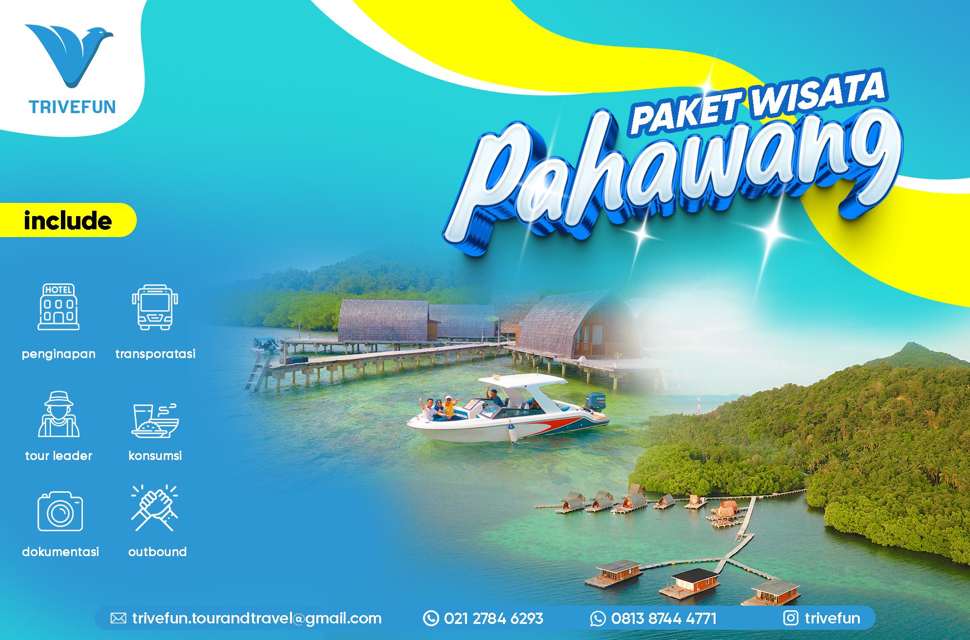 Paket Wisata Pulau Pahawang 3 Hari 2 Malam