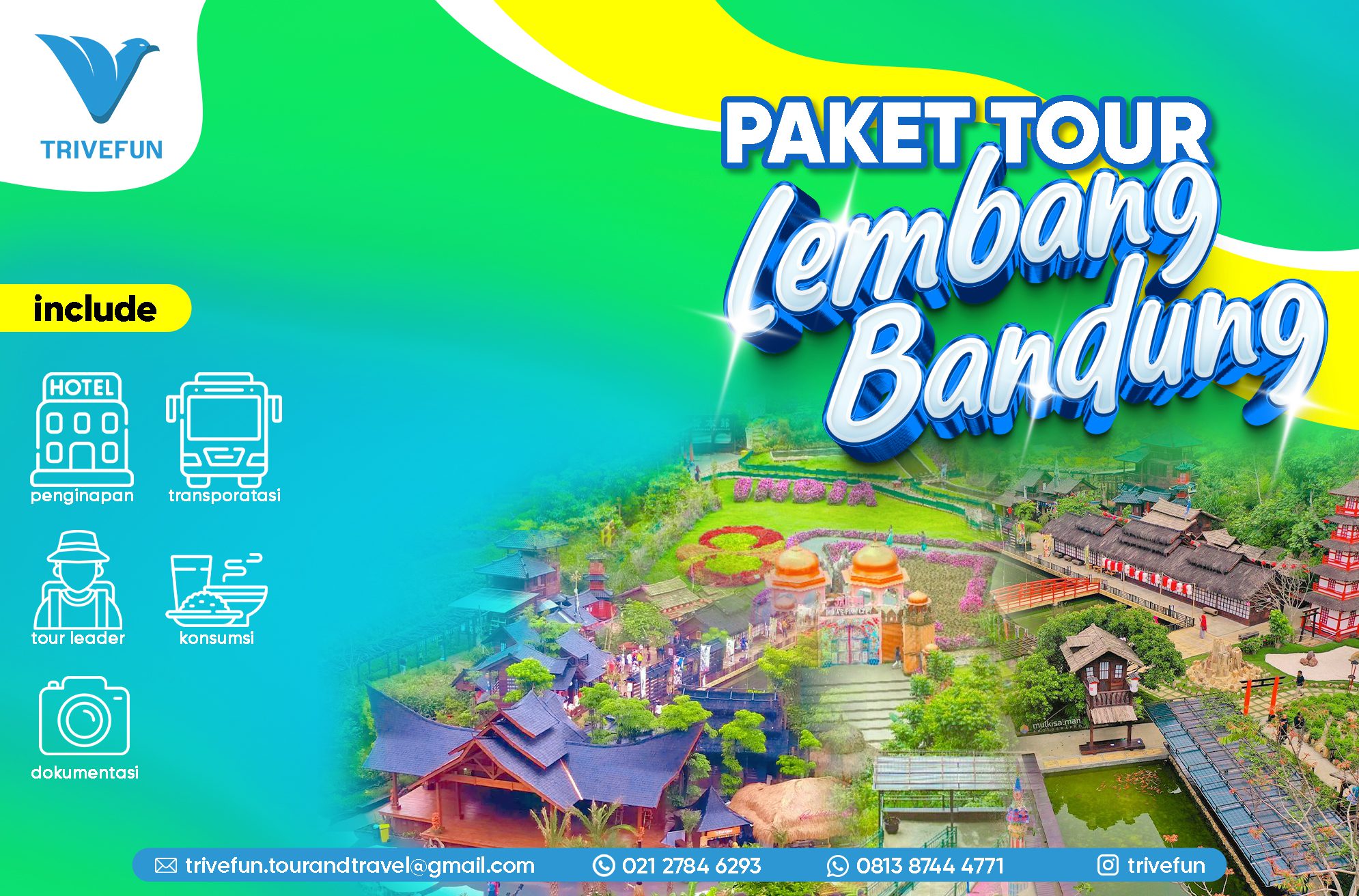 Paket Tour Lembang Bandung 2 Hari 1 Malam
