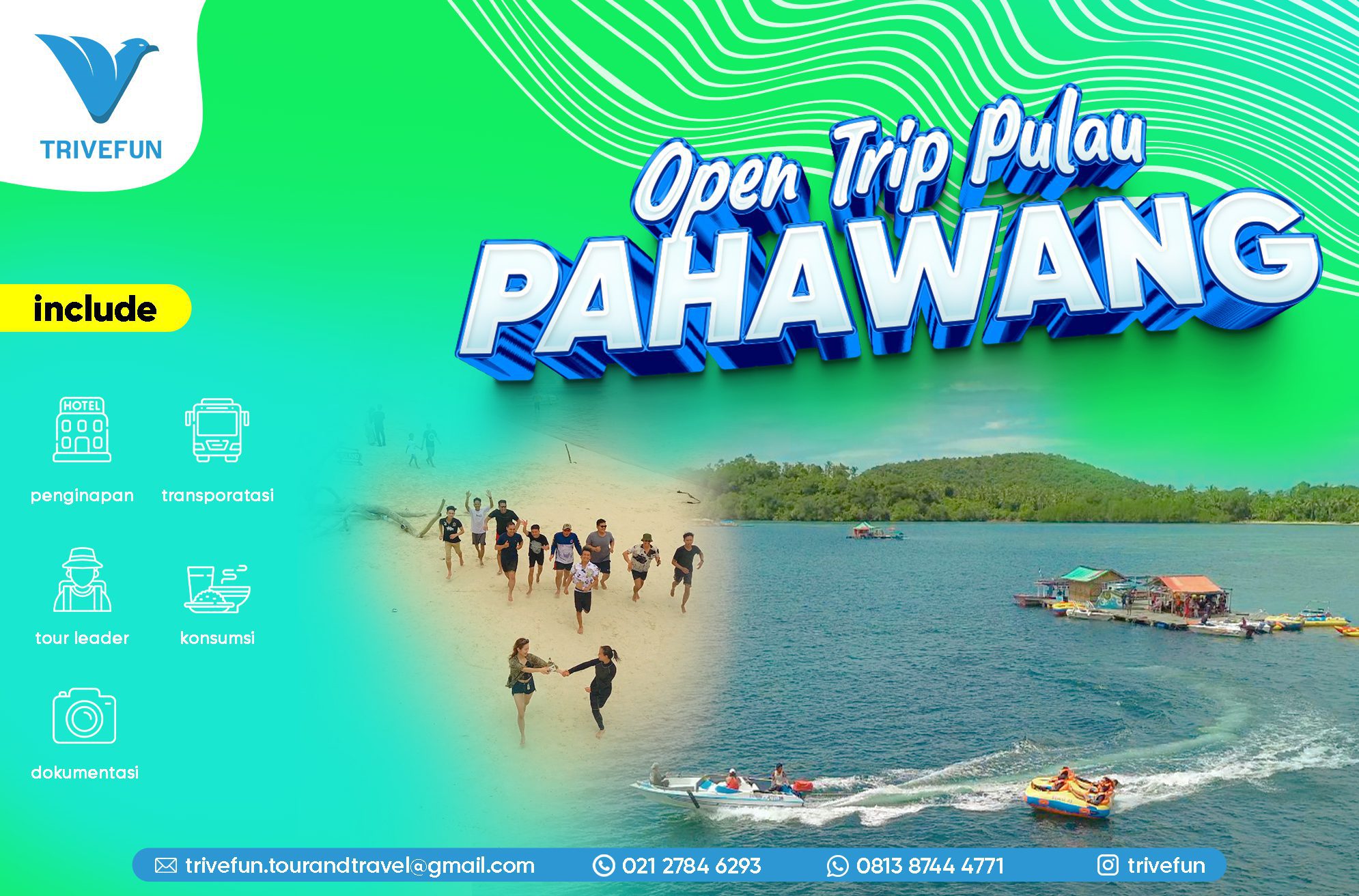 Open Trip Pulau Pahawang 3 Hari 2 Malam