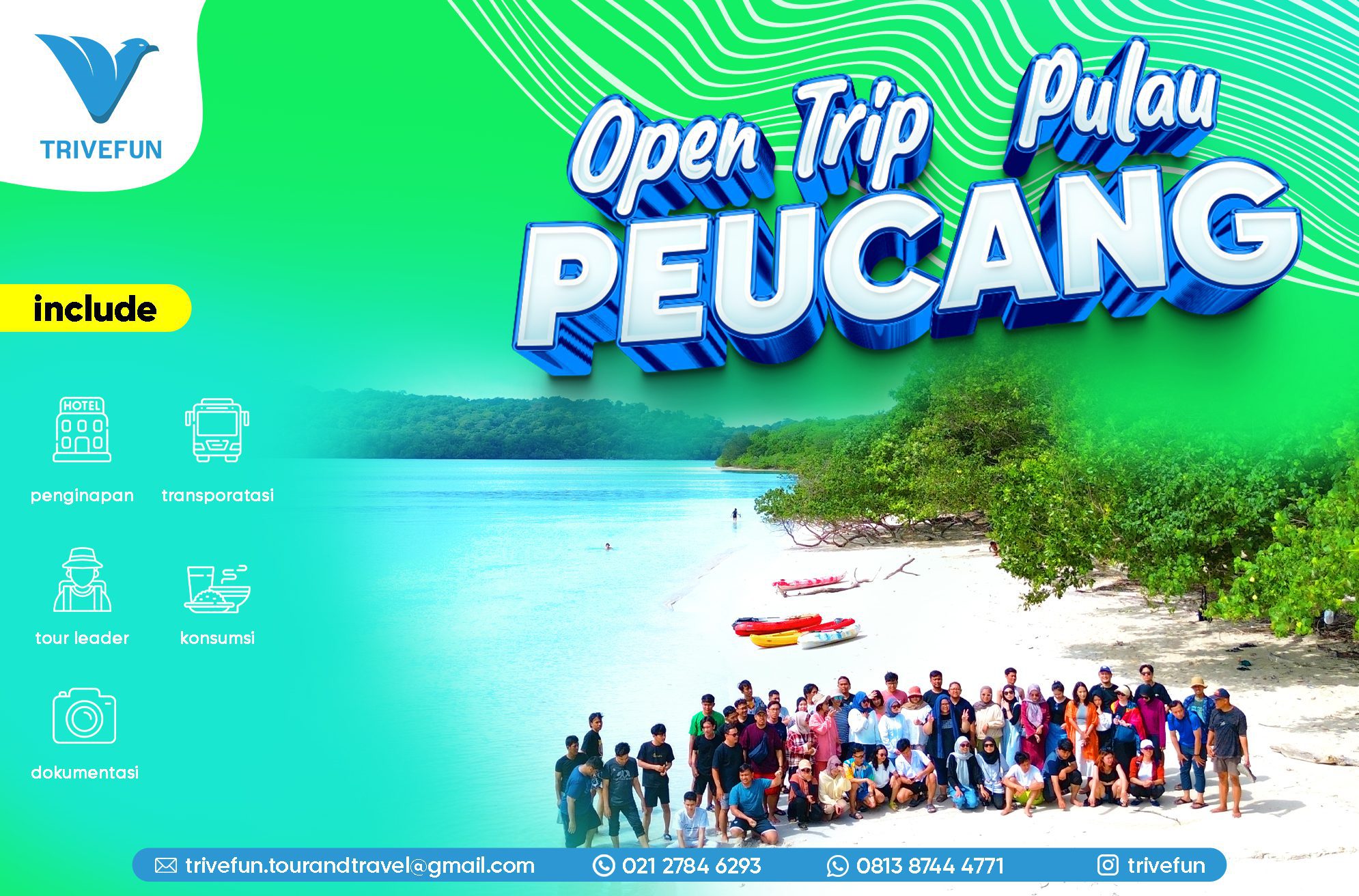 Open Trip Pulau Peucang Ujung Kulon