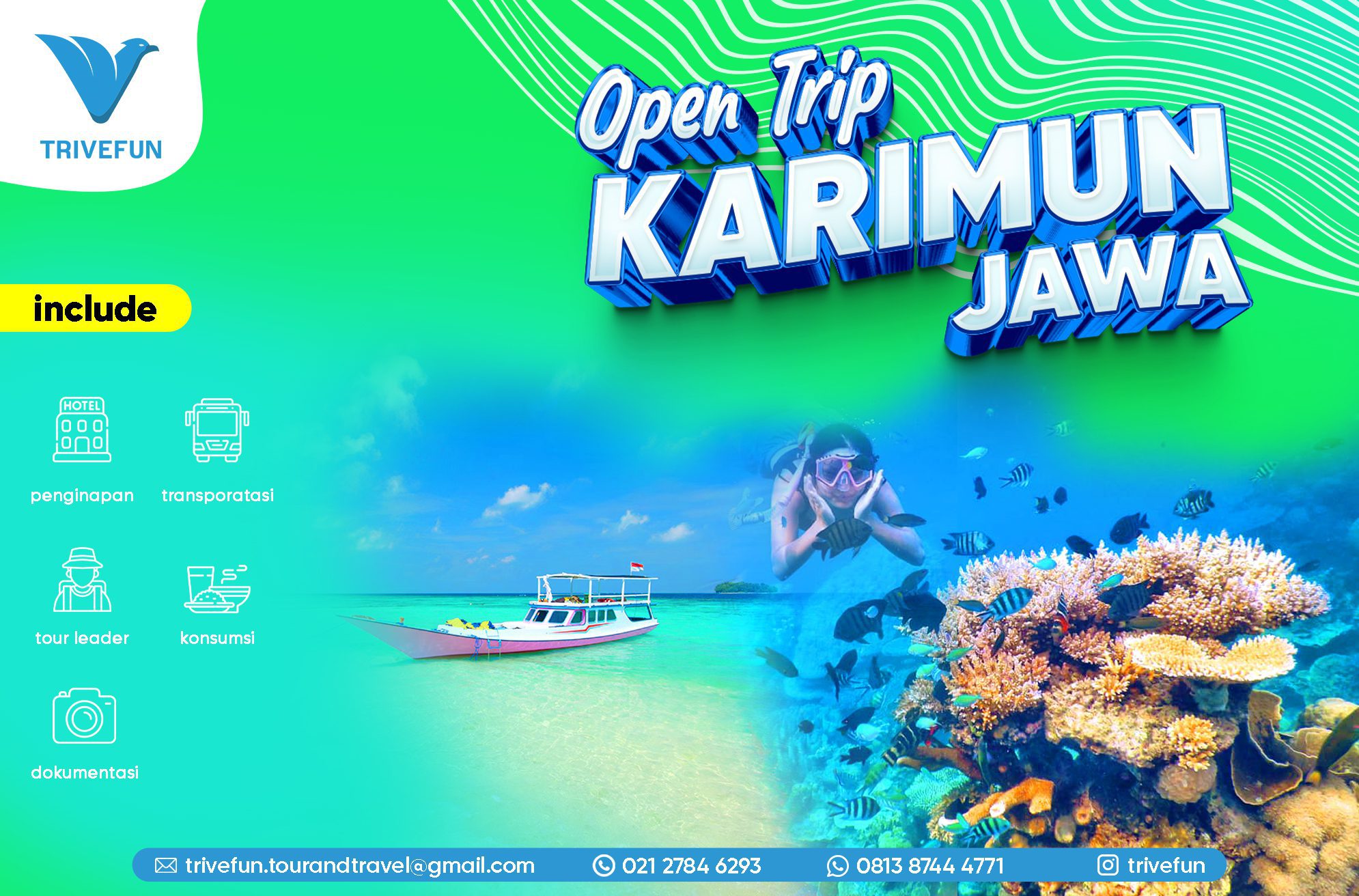 Open Trip Karimun Jawa 3 Hari 2 Malam