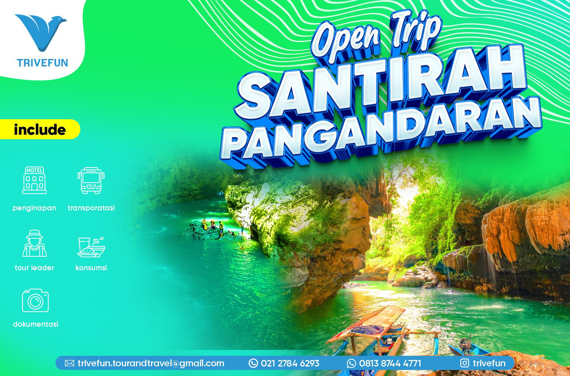 Open Trip Santirah Pangandaran