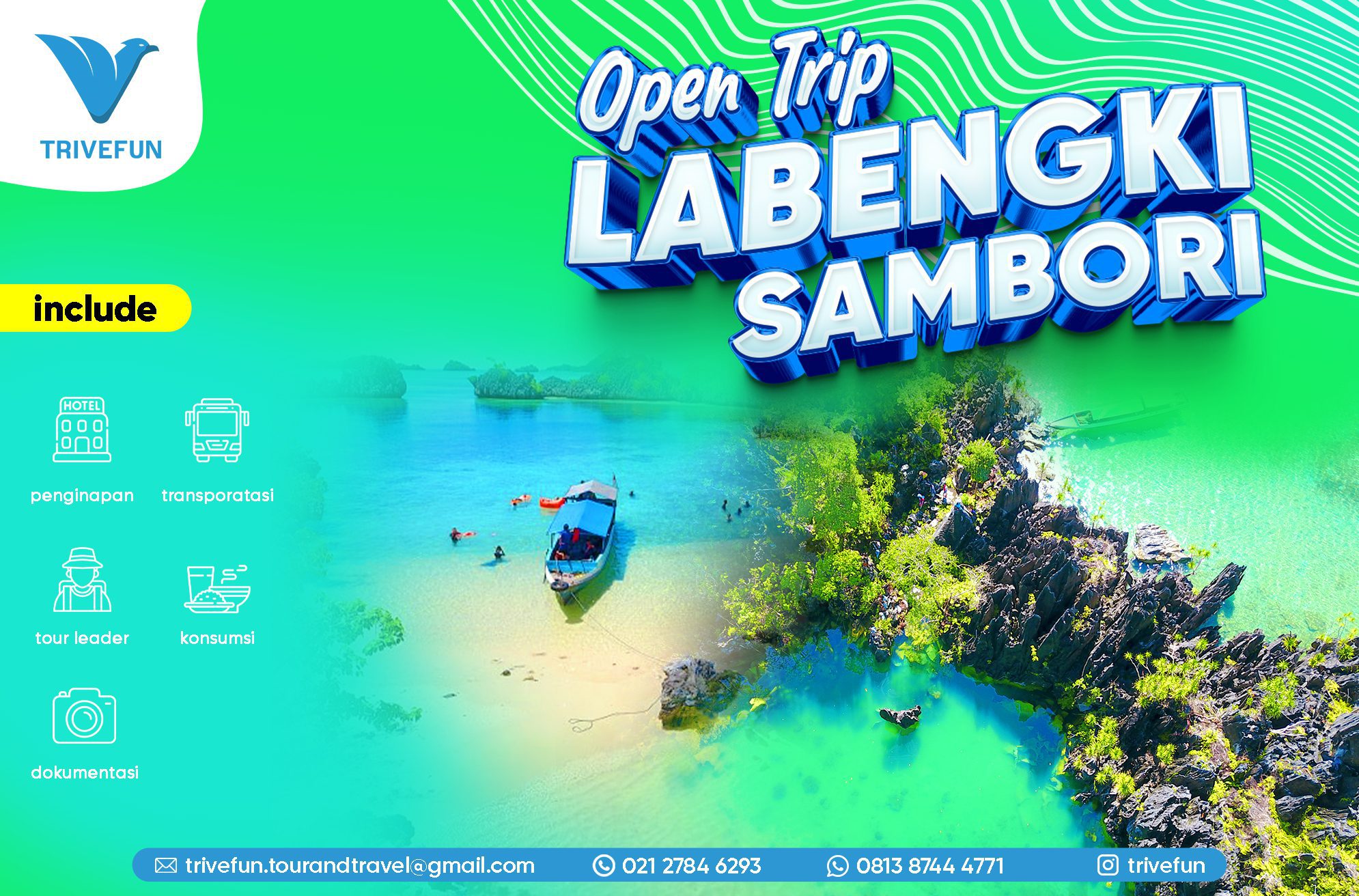 Open Trip Labengki Sambori 3 hari 2 Malam